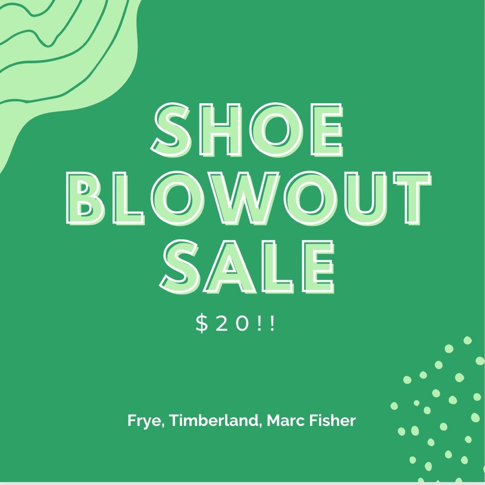 Check out my closet for great deals on fall/winter shoes!!